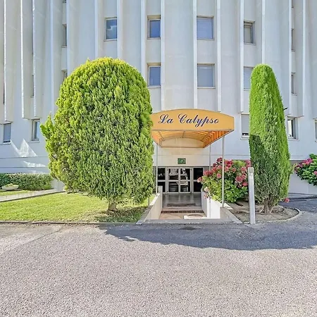 Ancre Bleue***, 1ere Ligne Plage, Piscine, Clim. Apartamento