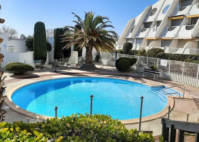 شقة Ancre Bleue***, 1ere Ligne Plage, Piscine, Clim. *
