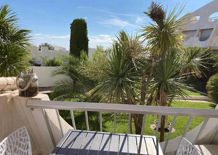 Ancre Bleue***, 1ere Ligne Plage, Piscine, Clim. شقة